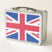 Original Kreuzstich-Designbuchse Metall Lunch Box (Rückseite)