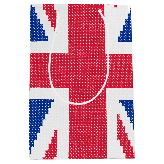 Original Kreuzstich-Designbuchse Mittlere Geschenktüte (Vorderseite)