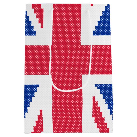 Original Kreuzstich-Designbuchse Mittlere Geschenktüte (Rückseite)