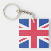 Original Kreuzstich-Designbuchse Schlüsselanhänger (Vorderseite)