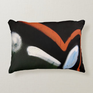 Original Kunst: "macroffiti: dots and lines" Zierkissen