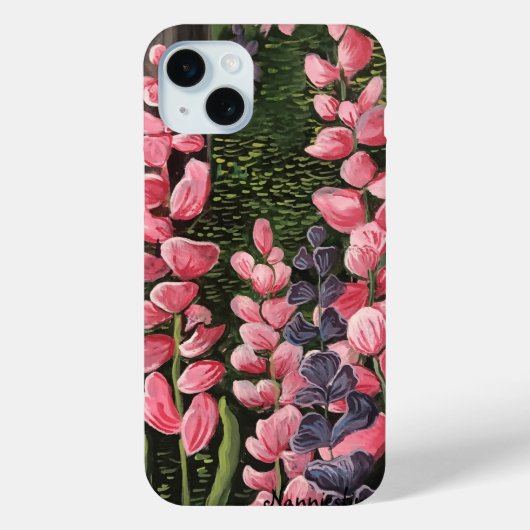 Original Kunst Wildblumen Case-Mate iPhone Hülle (Rückseite)
