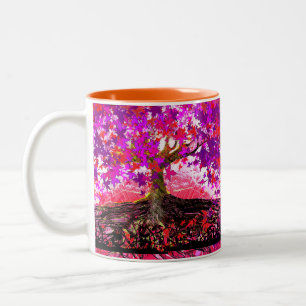 Original Kunst-Wurzeln Tief Kaffeetasse
