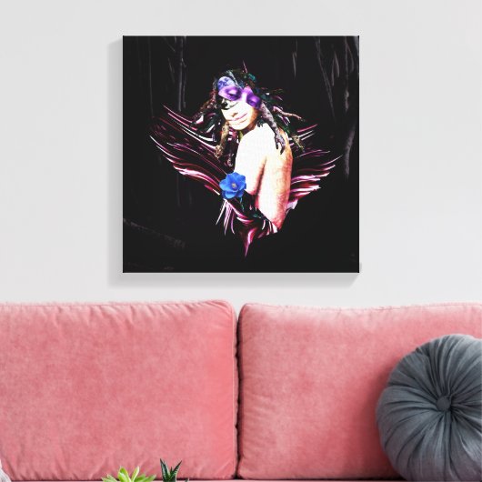 Original Kunstwerk #2 Leinwanddruck (Insitu (Wohnzimmer))