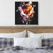 Original Kunstwerk Nr. 3 Leinwanddruck (Insitu (Schlafzimmer))
