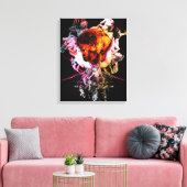 Original Kunstwerk Nr. 3 Leinwanddruck (Insitu (Wohnzimmer))