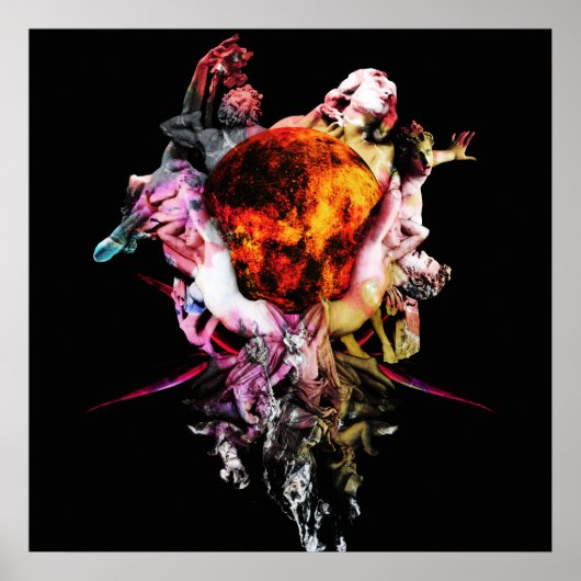 Original Kunstwerk Nr. 3 Poster (Vorne)