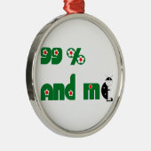 Original Ladybird Silbernes Ornament (Rechts)