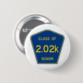 Original-Landkreis-Wegzeichen | Klasse 2020 Button (Vorne & Hinten)