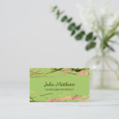 Original Landschaftsarchitektur für Grünflächen Visitenkarte (Stehend Vorderseite)