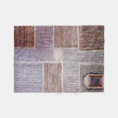 Original Lederteppich Fleecedecke (Vorderseite (Horizontal))