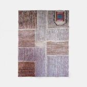 Original Lederteppich Fleecedecke (Vorderseite)