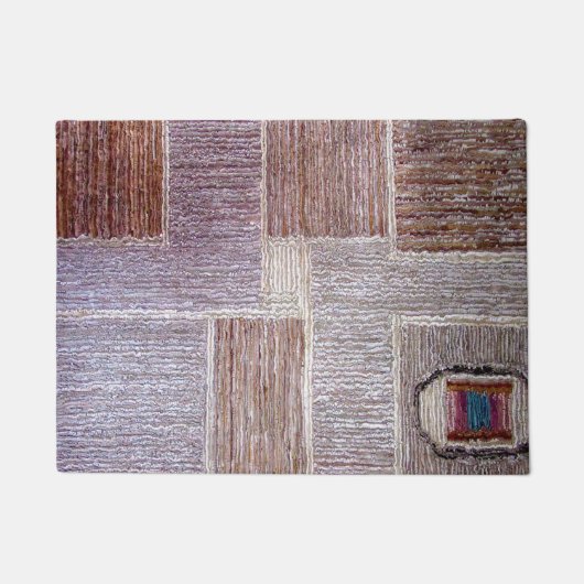 Original Lederteppich Fußmatte (Vorderseite)