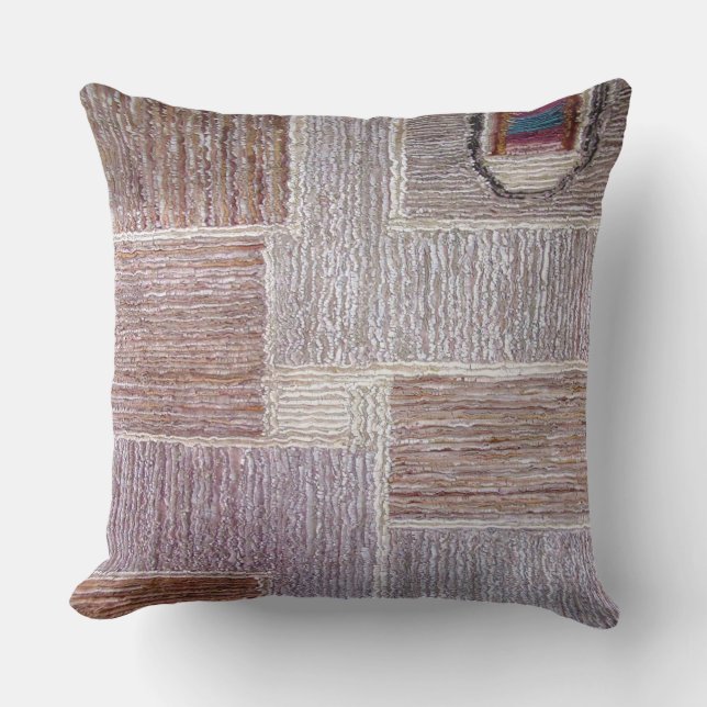 Original Lederteppich Kissen (Vorderseite)