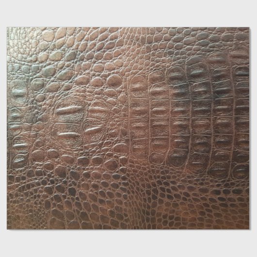 Original Ledertextur Hintergrund nah-up, embo Geschenkpapier (Flach)