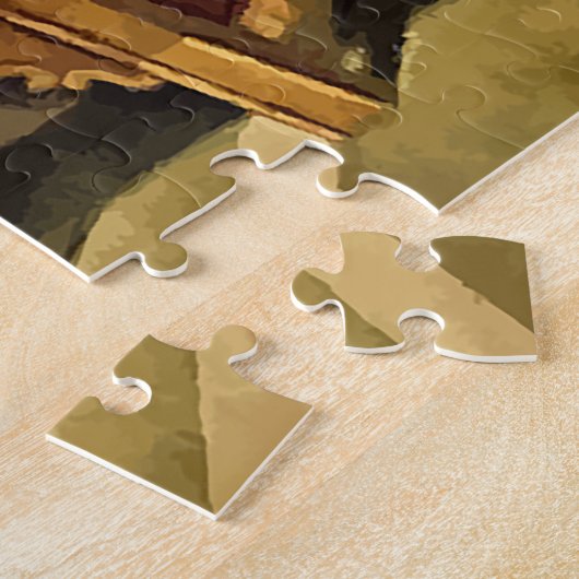 Original Letzte Abendfarbe Puzzle (Seite)