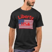 Original Liberty USA Flag Klassische T-Shirts (Vorderseite)