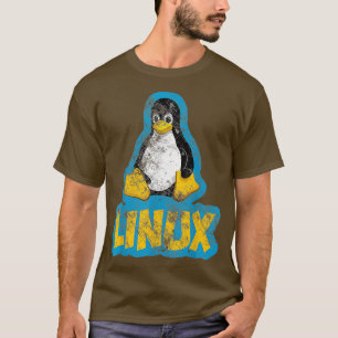 Original Linu Vintag Geek Proud-Geschenk T-Shirt