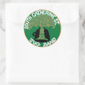 Original-Logo-Aufkleber für SCSJB Runder Aufkleber (Tasche)