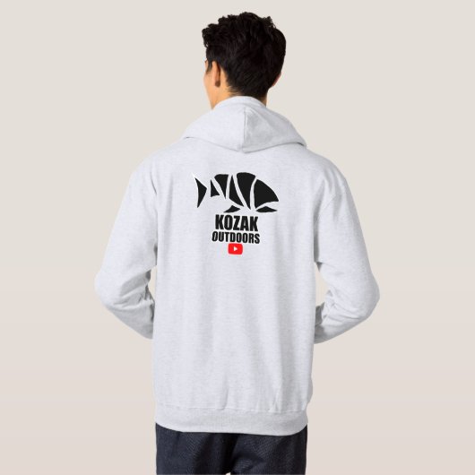 Original-Logo: Hoodie (Schwarz voll)