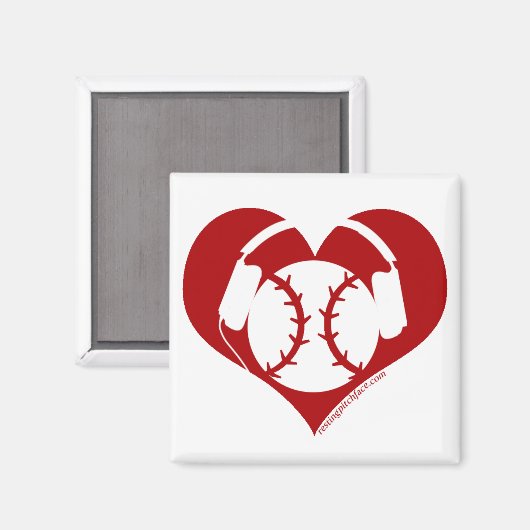 Original-Logo Magnet (Vorderseite/Rückseite)