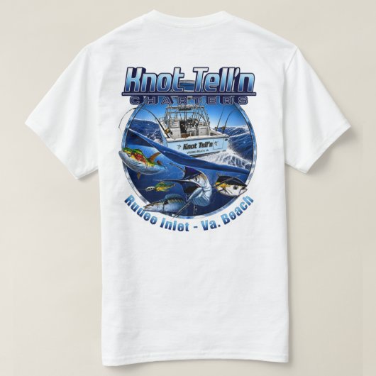 Original-Logo mit Albemarle T-Shirt (Design Rückseite)