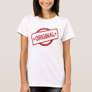 Original-Logo-Rundkreis-Markenbezeichnung T-Shirt