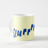 Original-lustiger Text trinken Slogan Kaffeetasse (Vorderseite Links)