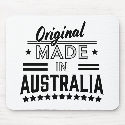 Original made in Australia Stainless Steel Water B Mousepad (Vorne)