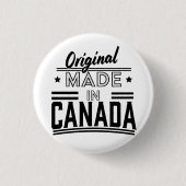 Original Made in Canada Logo Button (Vorderseite)