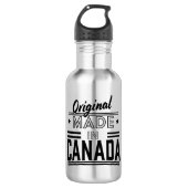 Original Made in Canada Logo Edelstahlflasche (Vorderseite)