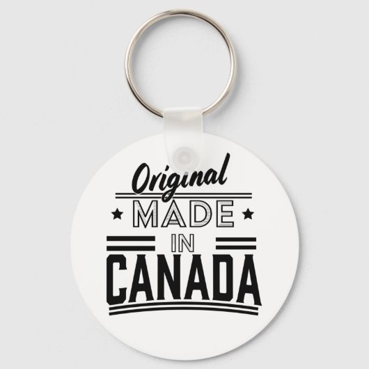 Original Made in Canada Logo Schlüsselanhänger (Vorderseite)