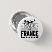 Original made in France Logo Button (Vorne & Hinten)