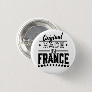 Original Made in France-Logo Button