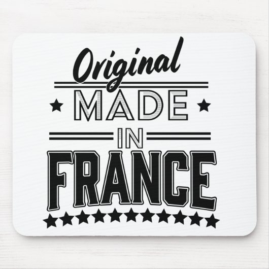 Original made in France Logo Mousepad (Vorne)