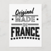 Original made in France Logo Postkarte (Vorderseite)