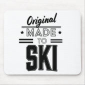 Original Made to Ski Logo Mousepad (Vorne)