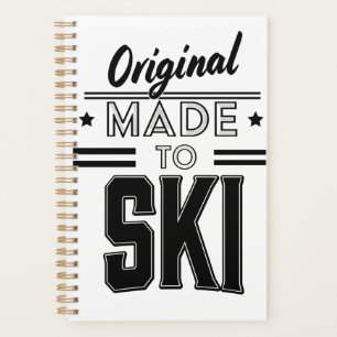 Original Made to Ski-Logo Planer