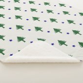 Original Maine Flag Blanket Sherpadecke (3/4)