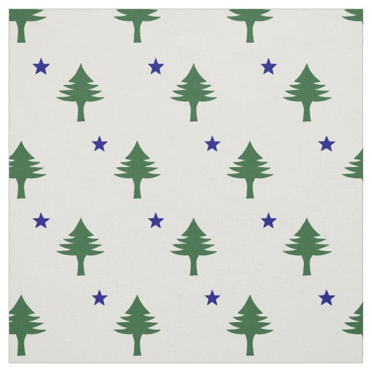 Original Maine Flag Fabric Stoff (Muster)