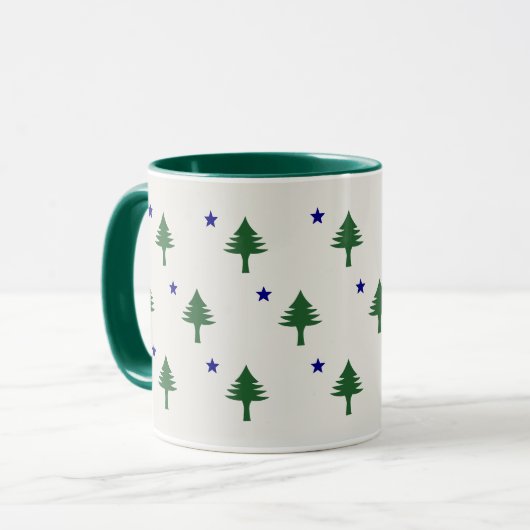 Original Maine-Flag-Tasse Tasse (Vorderseite Links)