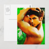 Original Malerei - arabische Nächte Postkarte (Vorne/Hinten)