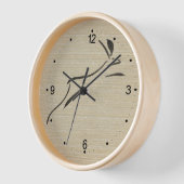 Original Malerei Chinesisches Kaninchen Jahr Gebur Uhr (Winkel)