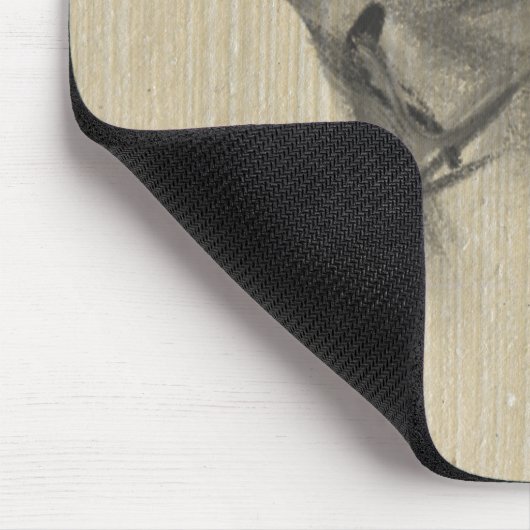 Original Malerei Wasser Büffel OX Neujahr MausP Mousepad (Ecke)