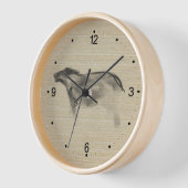 Original Malerei Wasser Büffel OX Neujahr Zodiac Uhr (Winkel)