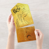 Original Malerkatze Vietnamesisch Neujahr 2023 Inv All In One Einladung (Abreißen)