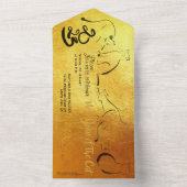 Original Malerkatze Vietnamesisch Neujahr 2023 Inv All In One Einladung (Innen Boden)