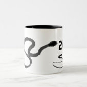 Original Malschlange Chinesisch Neujahr 2025 TTM Zweifarbige Tasse (Mittel)