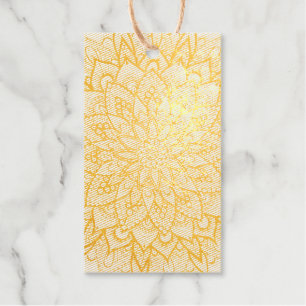 Original-Mandala-Design Geschenkanhänger