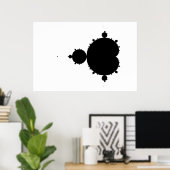 Original Mandelbrot Set 01 - Fraktal Poster (Heimbüro)